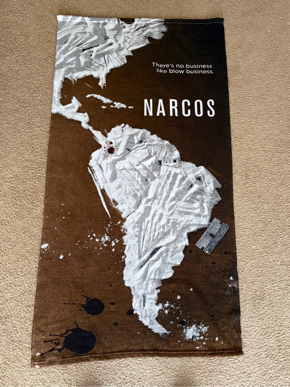 NEW NARCOS blanket / throw